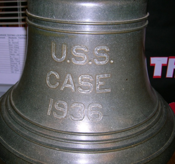 Bell from U.S.S. Case